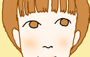 花と女の子 - ハヤシダ ヨウコ