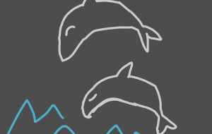 ネオンのいるか - にゃんこそばこ