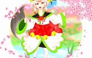 春の狐巫女 - ショウヘイ