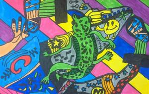 幸あるトカゲ - 田中郷