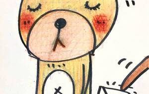 GREEN hair Bear - 空叶論