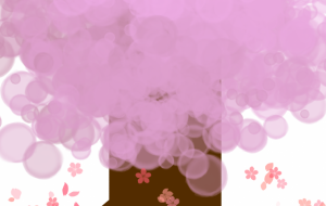 きれいな桜 - にゃんこそばこ 