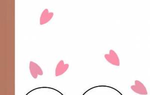 ちびぷにちゃん達さくらの下でおだんご食べ中 - しずく