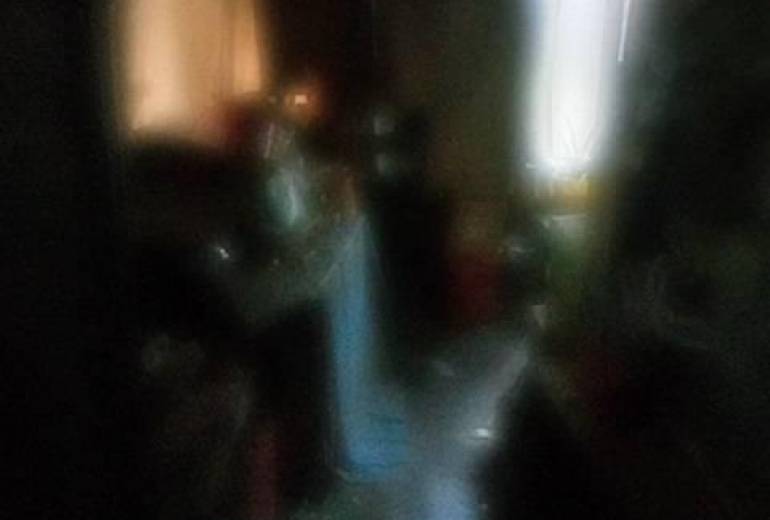 貧困者家庭の足跡