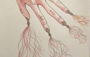 祝福の手 - 絵言葉