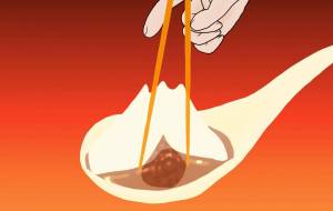 開けたら汁がたっぷり小籠包 - よこぼう