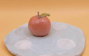 姫りんごのお皿-2 - 角＋ 