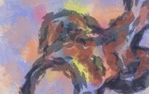 空想の魚を描く - 角+