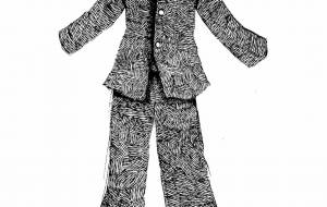 カケアミパンツスーツ - 橘 木竜