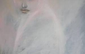 近代日本美術協会春季展50回入選作品 - 真鍋哲地