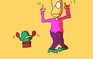 サボテンバードとダンス - ヲシダ