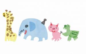 にっこり動物のおさんぽ - IKKI
