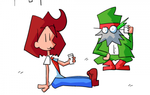 外で飲む - ヲシダ