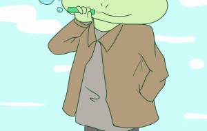 シャボン玉ぷかぷか - しお