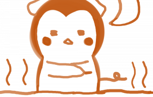 猿温泉で猿も考える - 社容尊悟