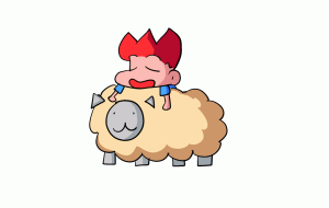 ひつじと少年 - ヲシダ