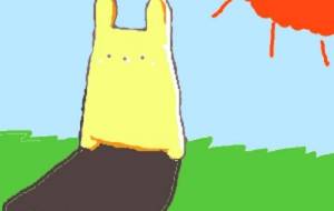 快晴なり マウス画 - 社容尊悟