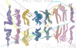 8人の子供の無限エネルギー - 【イベント】可能性アートプロジェクト 2024