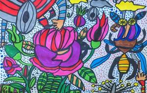 一輪の花の普遍的な世界 - 田中郷