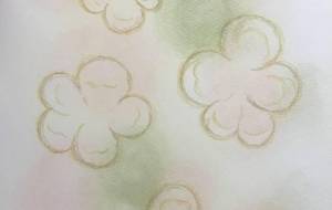 温かい花 - 絵言葉