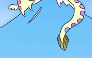 富士山と龍 - 【イベント】2024年辰年年賀状ネットスクウェア×障がい者アート協会デザインコンテスト