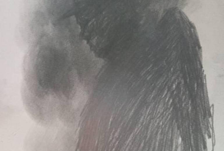 父、苦しみの黒の天使