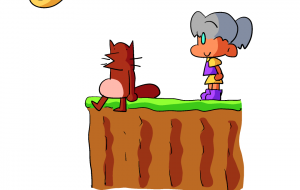 崖の上のたぬきくん - ヲシダ