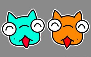 猫スタンプ 07 - はっぱふみふみ