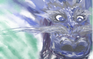 龍 - 【イベント】2024年辰年年賀状ネットスクウェア×障がい者アート協会デザインコンテスト