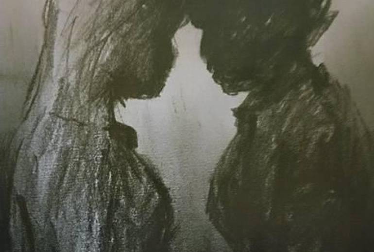 愛、ブラック、ホワイト、彼女と彼女