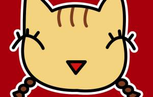 猫スタンプ 08 - はっぱふみふみ