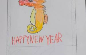 2024 Happy NEW year - 【イベント】2024年辰年年賀状ネットスクウェア×障がい者アート協会デザインコンテスト