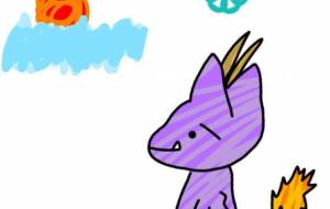 朝日とかわいいタツ - 【イベント】2024年辰年年賀状ネットスクウェア×障がい者アート協会デザインコンテスト