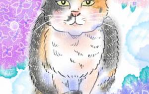 ぐーちゃんと紫陽花 - うえむ