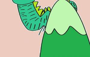 辰と富士 - 【イベント】2024年辰年年賀状ネットスクウェア×障がい者アート協会デザインコンテスト