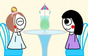 いなほぷにちゃんといなかぷにちゃんのカフェ - しずく