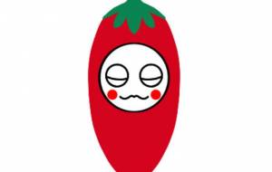 唐辛子の寝袋でお昼寝ぷにちゃん - しずく