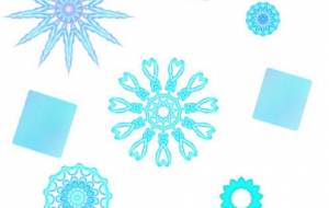 雪の結晶とこおりの世界 - しずく