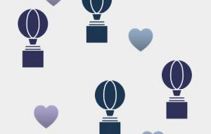 クールな気球 - しずく