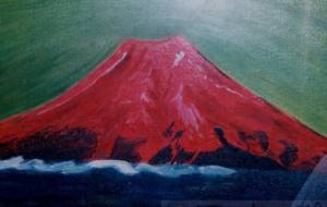 赤富士 - 萩原克典 