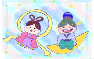 織姫と彦星 - 春野しばいぬ