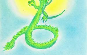 年賀状青龍 - 【イベント】2024年辰年年賀状ネットスクウェア×障がい者アート協会デザインコンテスト