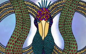 ハシビロコウ・無限宇宙 - 【イベント】可能性アートプロジェクト 2024