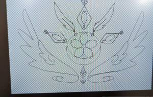 デザイン案(下描き) - トノエミカ