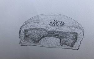 つぶあんぱんの半分 - GENTIL