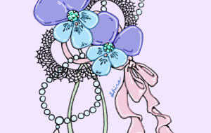 ビオラのアクセサリー - 白砂