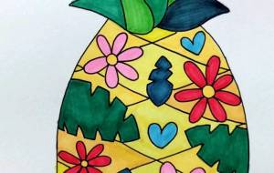 カラフルパイナップル - ゆかたん