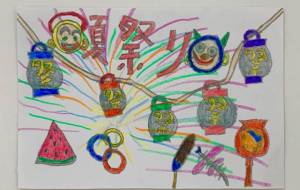 夏祭り - しんちゃん