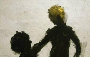 (愛)黒人女性と白人男性 - 真鍋哲地