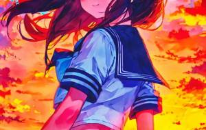 夕暮れ時、夏空に咲く微笑み - Luna Grace